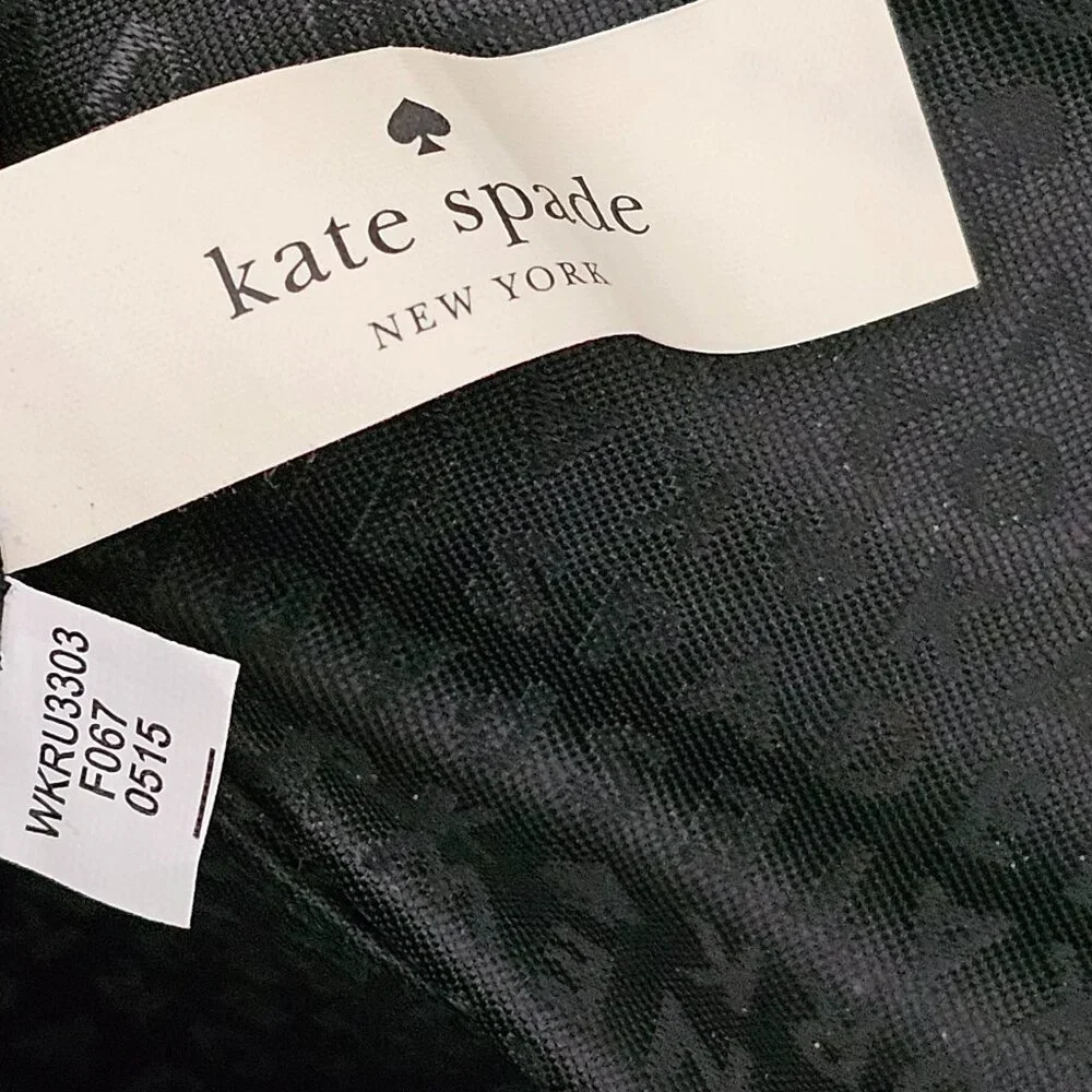 Kate Spade New York Cove Street Dody Leather Chain Black Crossbody Bag COA Small
